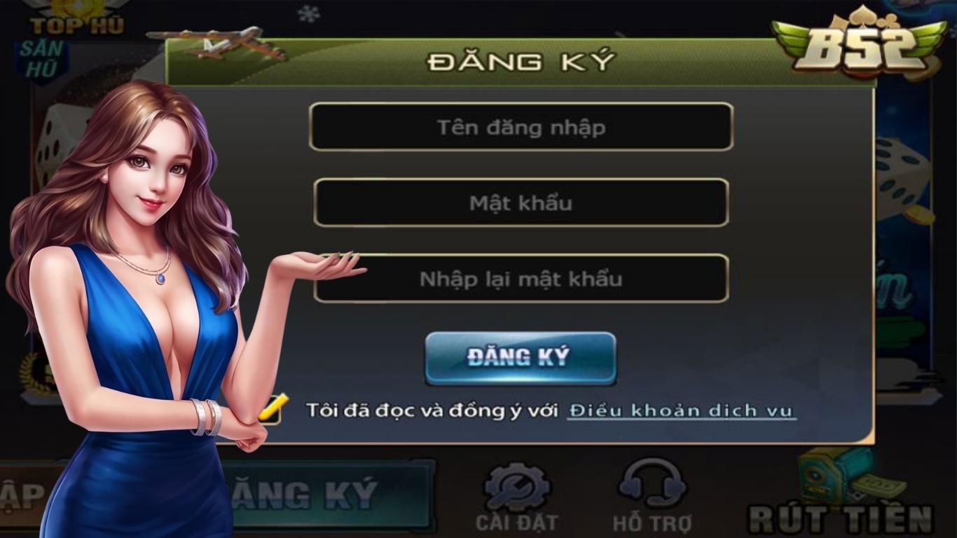 Điều kiện đăng ký tài khoản mới trên B52club