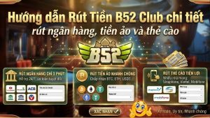Hướng dẫn Rút Tiền B52Club chi tiết dành cho tân thủ